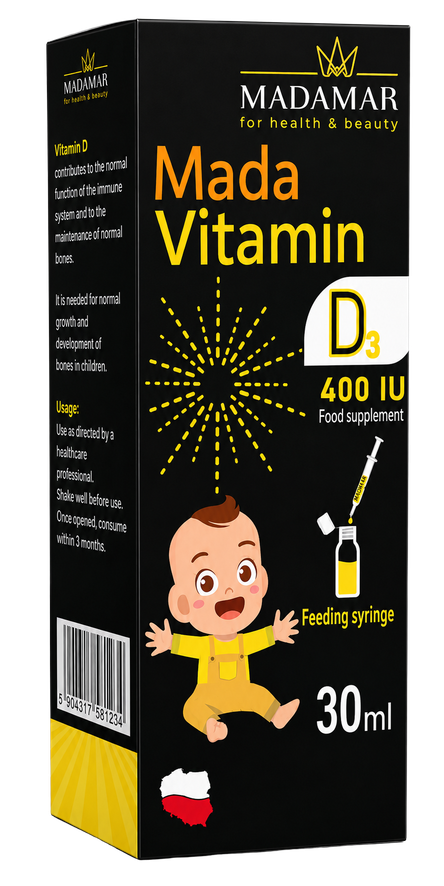 Mada Vitamin D3 Drop 400 IU