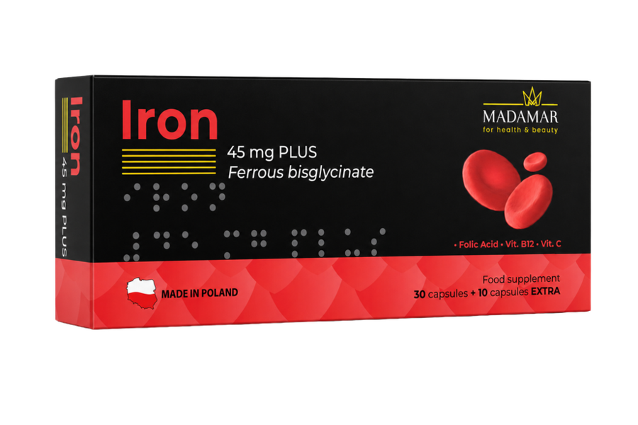 Iron 45 mg Plus
