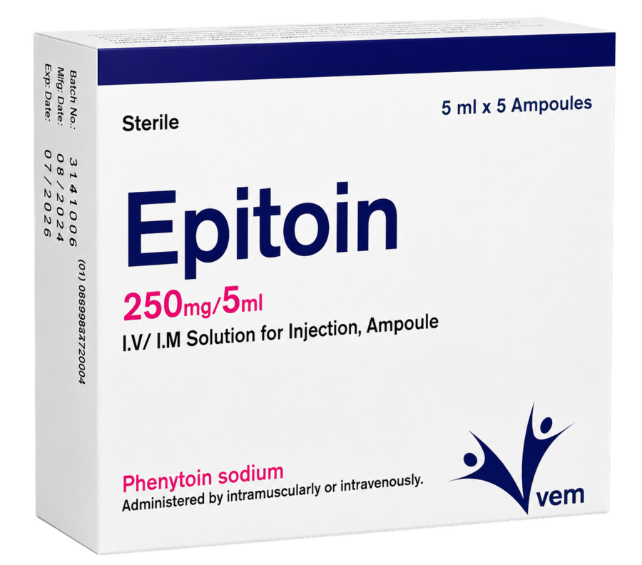 Epitoin 250 mg/5 ml