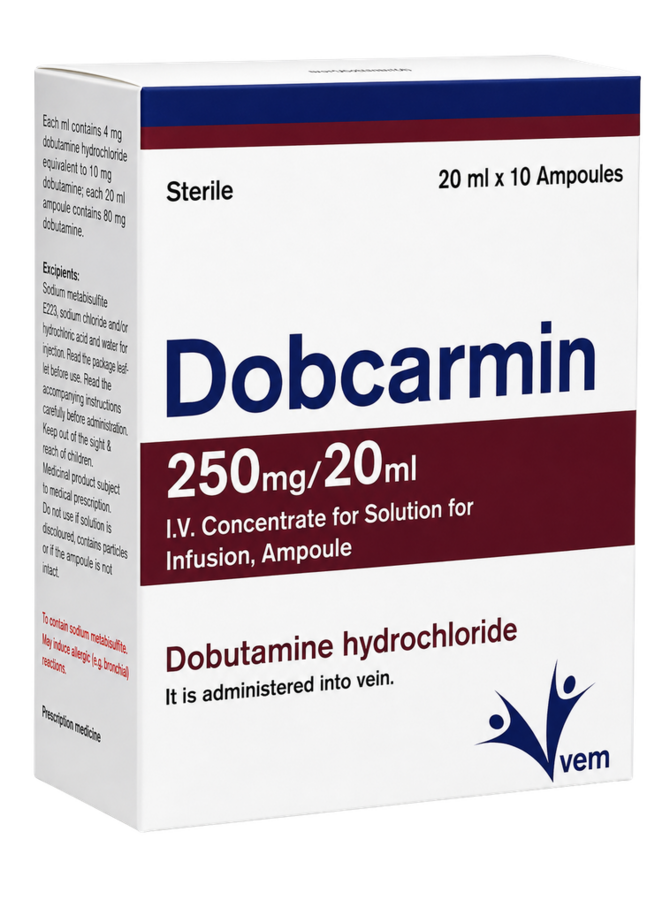 Dobcarmin 250 mg/20 ml