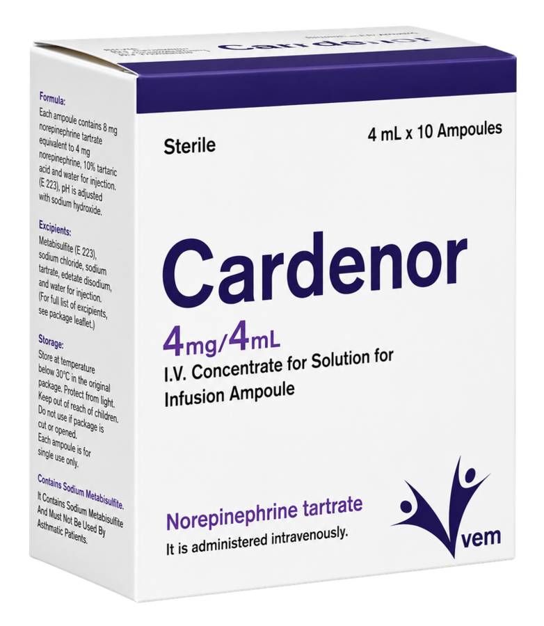 Cardenor 4 mg/4 ml