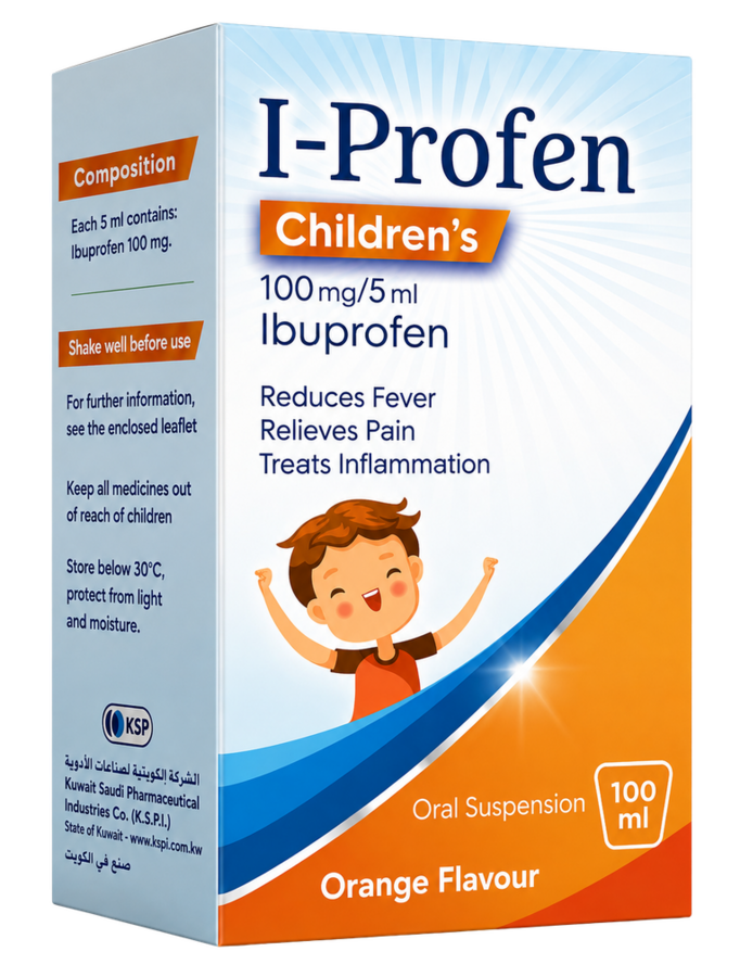 I-PROFEN 100 mg/5 ml